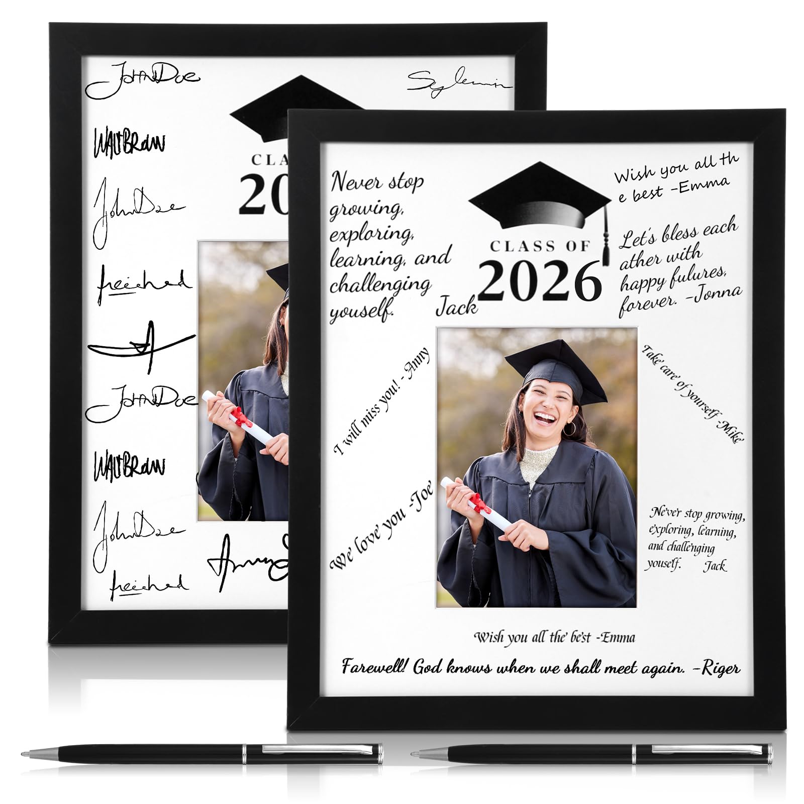 Amazon.com: Burbell 2 Pcs 12 x 15 Class of 2026 Graduation