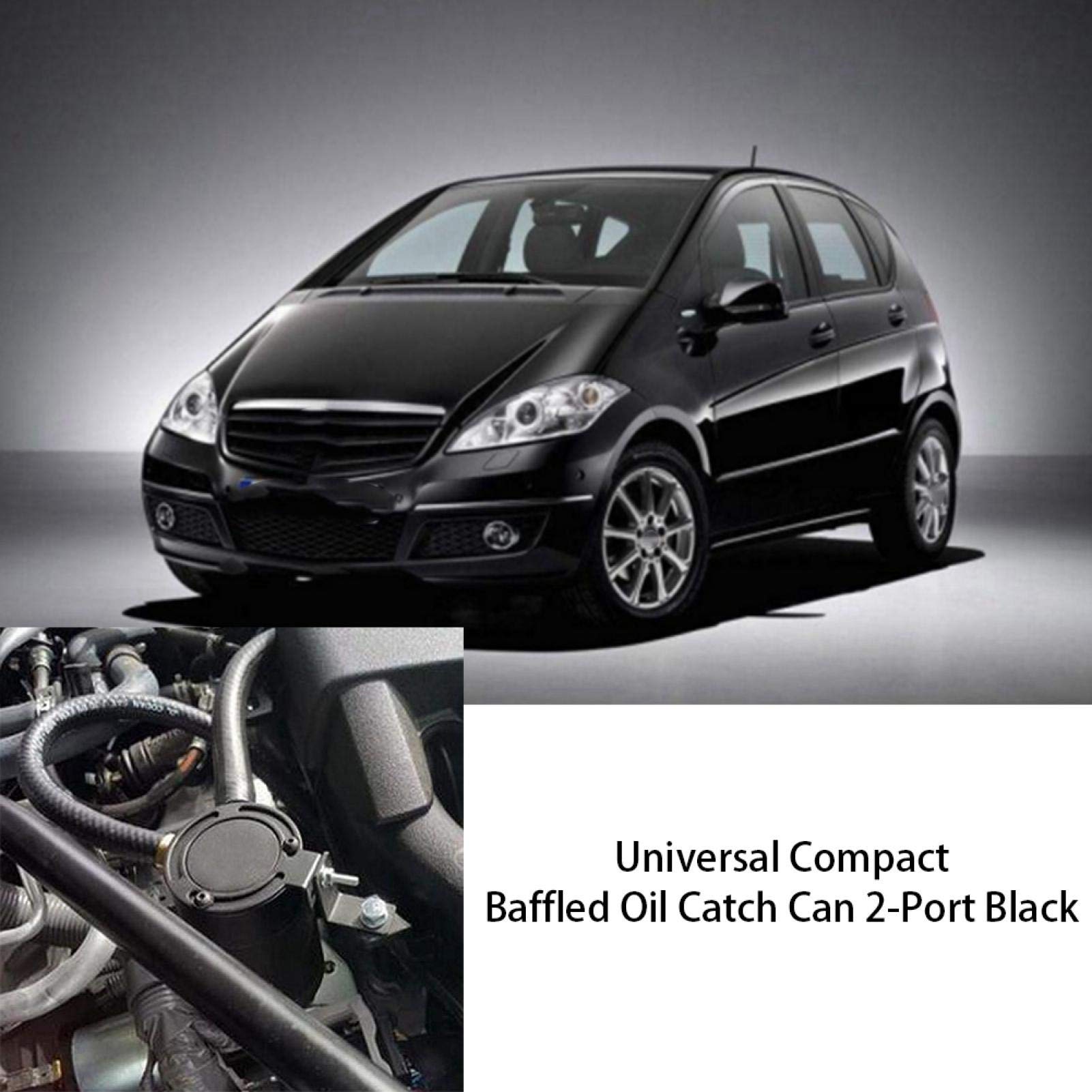 Oil Catch Can Compact Universal para piezas de repuesto para accesorios de coche
