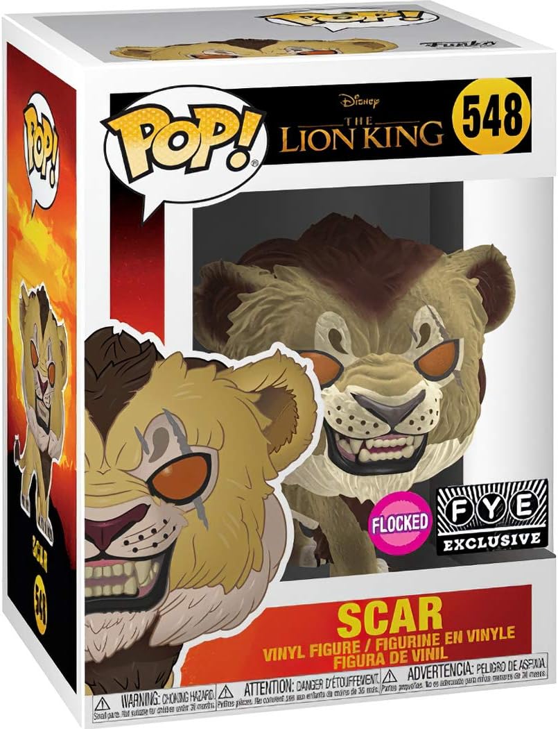 Lion King Scar Flocked Exclusive 