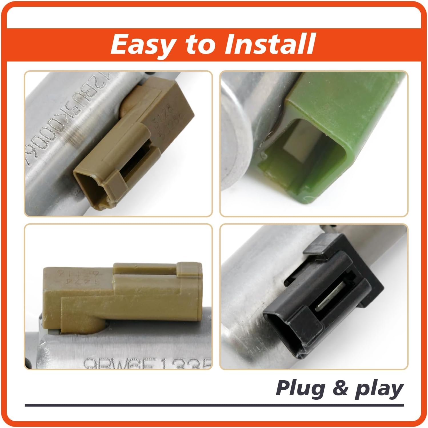 A760E Automatic Transmission Shift Solenoid Kit Replacement for Lexus IS350 LS430 GS350 GX460 RC200t RC300 RC350 for Tundra for 4Runner for Tacoma 2005-2011, Replace A760 A761E A960E AB60E