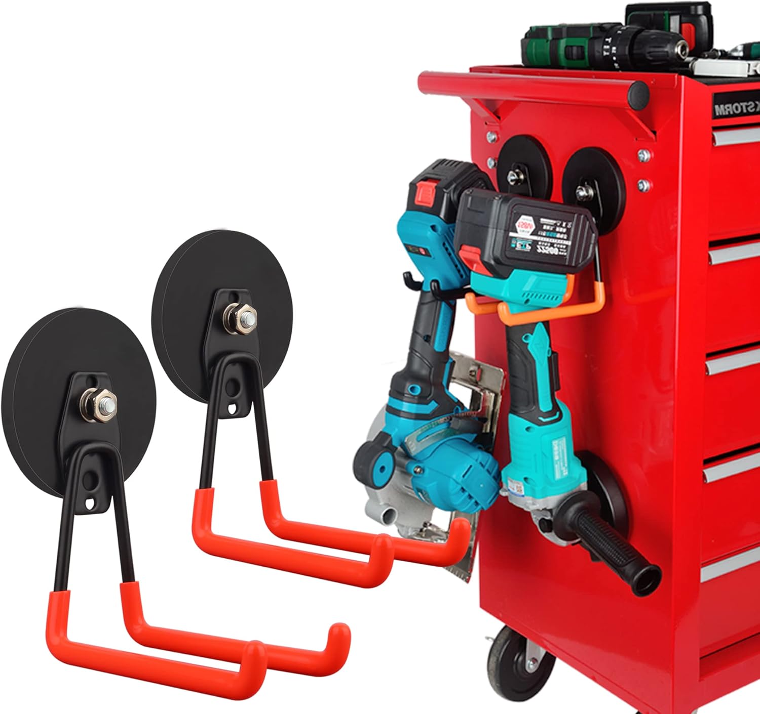 Hooks,Heavy Duty Hooks,Large Manget with Hooks for Hose