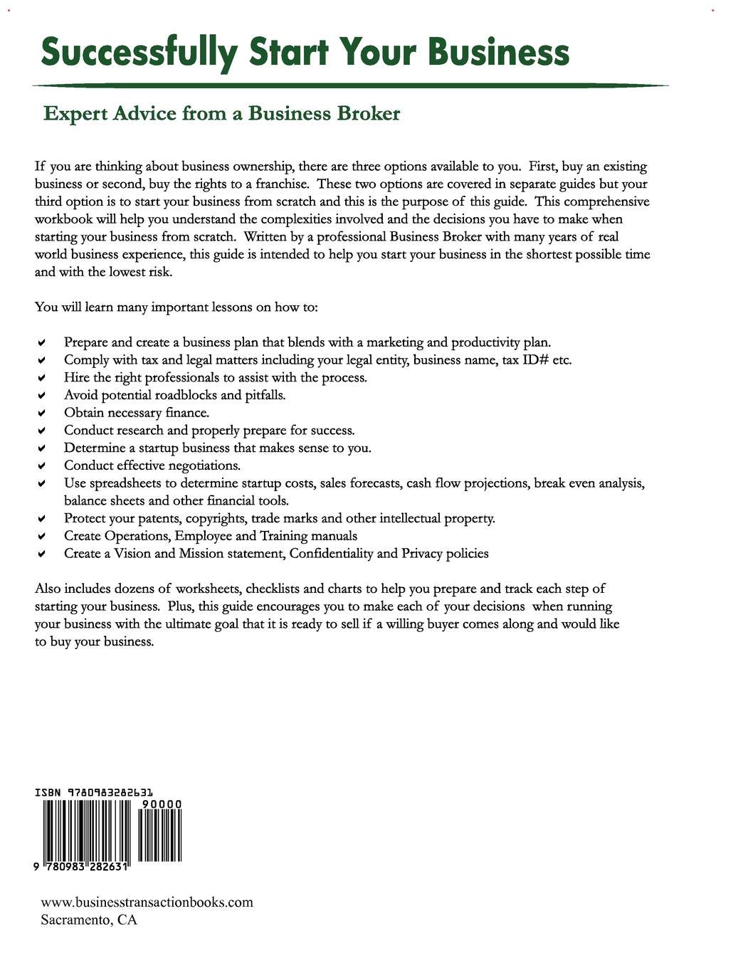 Successfully Start Your Business