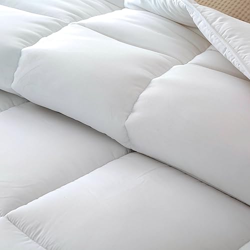 Miniatura 4 de Dorrin Nessin Edredón Alternativo de Plumón Tamaño King para Todas las Estaciones Relleno de Edredón, Microfibra Ultra Suave de Doble Cepillado,
