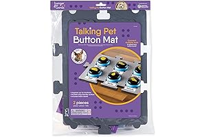 Hunger for Words Talking Pet Button Mat: The Perfect Way to Communicate with Your Dog