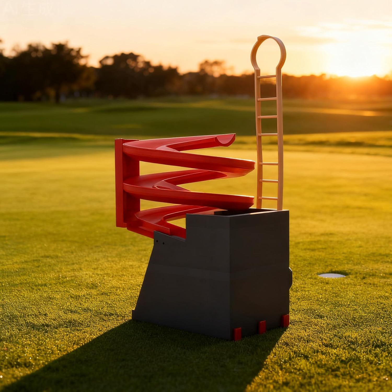 Golf Ball, Automatic Portable Smart Delivery Consistent Practice Golf Ball Dispenser, Swing Training Aid Tee Up Machine with Foot Pedal for Indoor Outdoor Practice