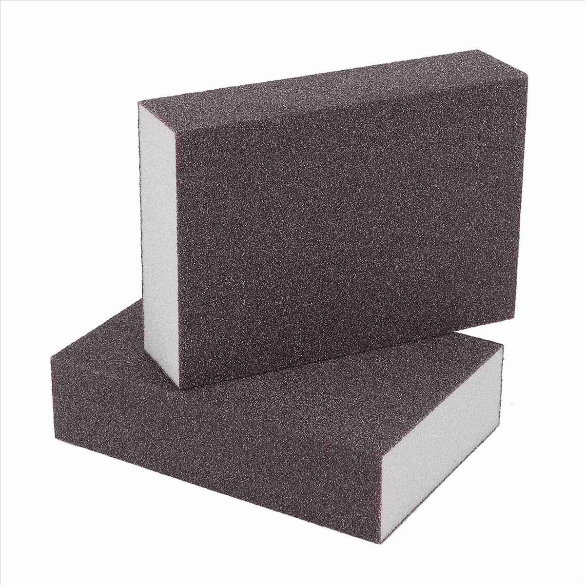 BPQiang 8Pack Sanding Sponges Coarse Fine Blocks in 60-220 Grits Sand Foam Sandpaper for Metal Wood Polish