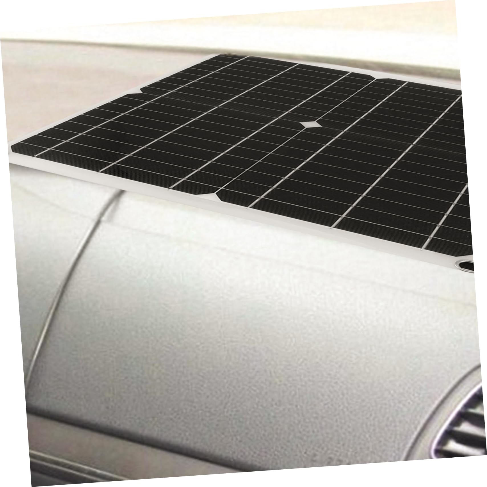 jojofuny Placa Solar Kit Completo Energía Solar Exterior Enchufe Duradero y Fácil De Usar