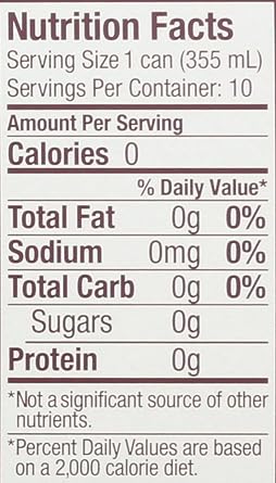 Zevia Black Cherry Soda 10 Pack, 12 FZ