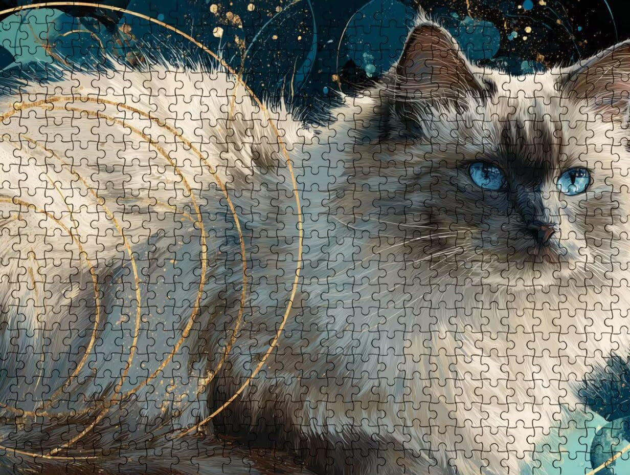 Gatti Animali, 5000 Pezzi Puzzle Classici, per Adulti YHPGL6-587