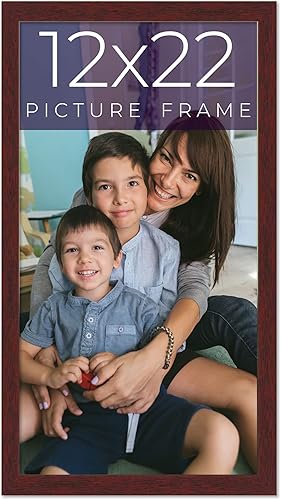 Miniatura 33 de Marco de fotos de madera maciza marrón de 24 x 24 pulgadas de ancho Profundidad del marco interior de 0.5 pulgadas Marco de fotos tradicional