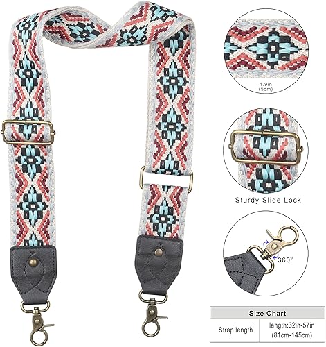 Miniatura 3 de Correas de repuesto para bolso, correa de hombro ancha cruzada para bolsas, accesorios extensores, correas de guitarra, correas de bolsa