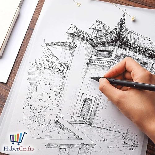 A3 112gsm Tracing Paper Sheets Printable Tracing Paper Acid Free High Transparency Technical Drawing Paper for Drawing Sketching Dressmaking 297 X 420mm (A3 Size - 112gsm Heavyweight - 5 Sheets) - Image 5