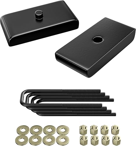Kit de bloque de elevación de nivelación de 1 pulgada para Silverado Sierra 1500 2WD 4WD 1999-2023, kit de bloque de elevación de nivelación trasero