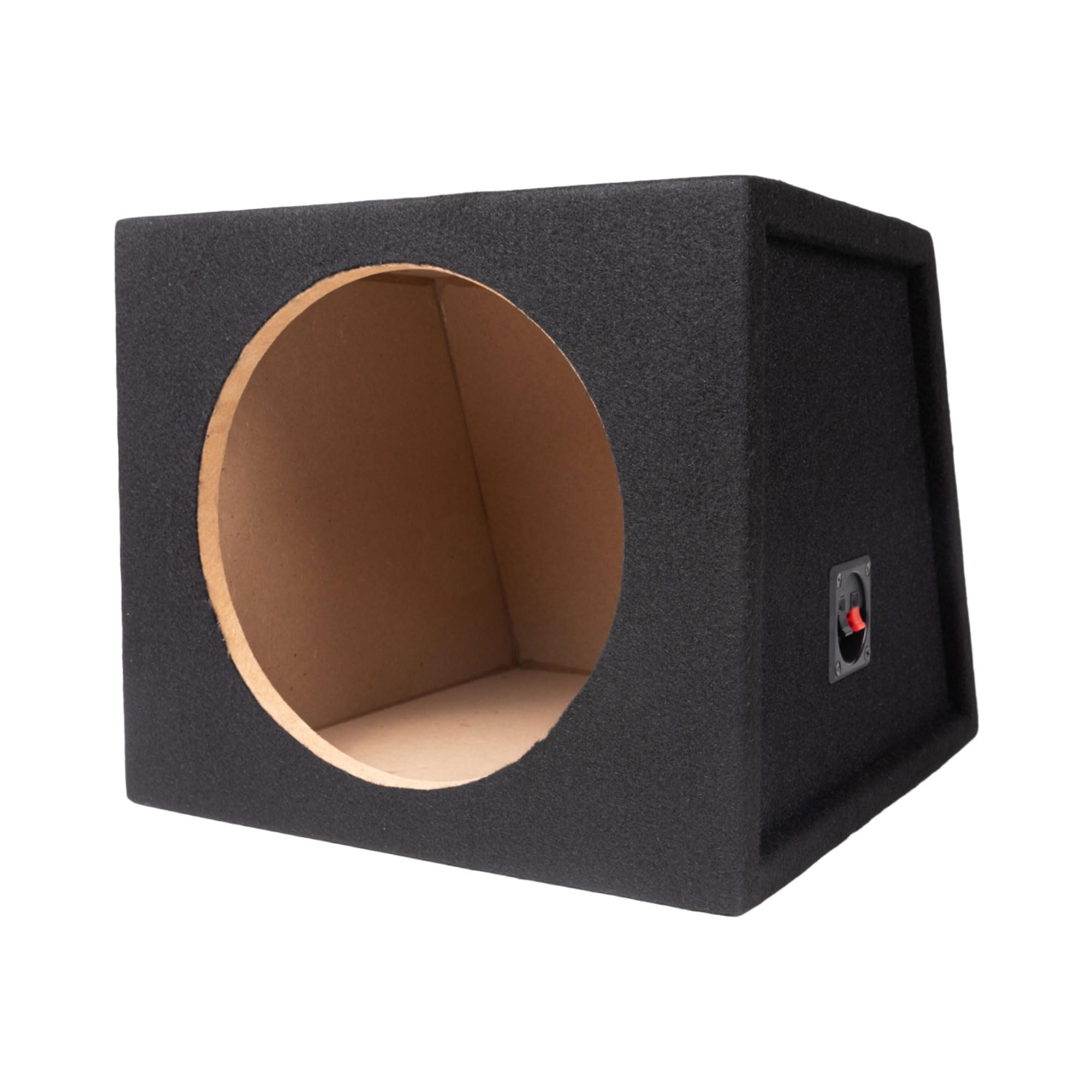 Maxxlink 10 Inch Single Sealed Subwoofer Enclosure, MDF Sub Box