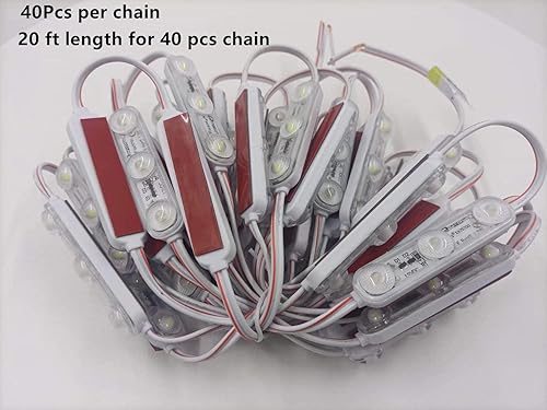 Miniatura 4 de Q QINGCHEN Módulo LED ACDC 12 W 6500 K día blanco 12 V sin entrada de polaridad luz decorativa impermeable para caja de luz letreros de publicidad