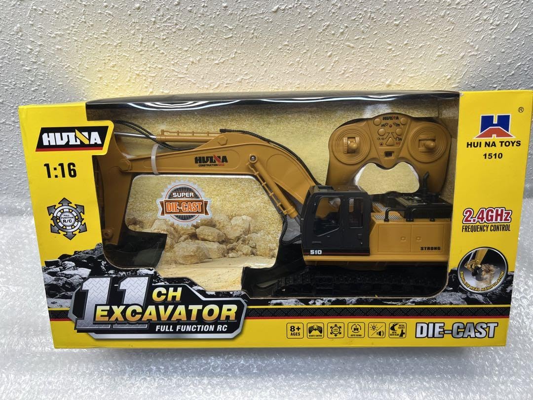 ラジコンショベルカー　huina1593 ジャンク品 楽天市場】HuiNa Toys 1580 23CH フルメタル 1/14 RC ショベル