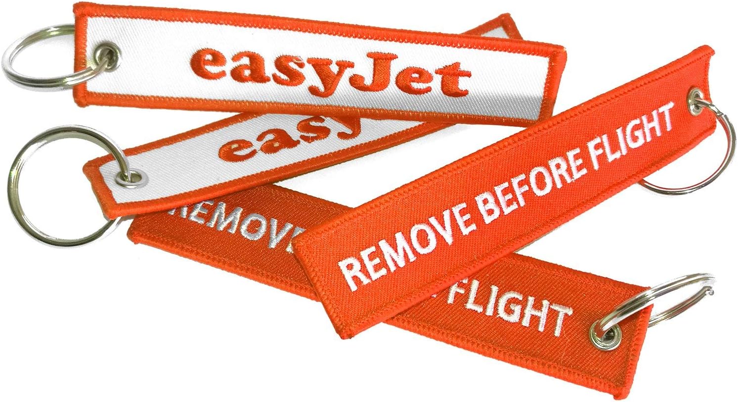 Easyjet RBF Crew Embroidered Keychain