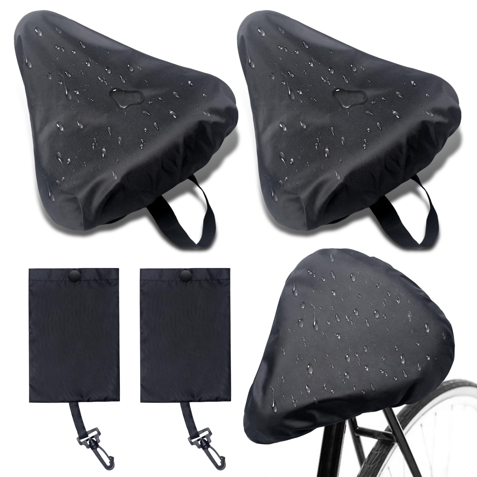 Protection Pluie Velo Lot De Housses De Selle Impermu00e9ables