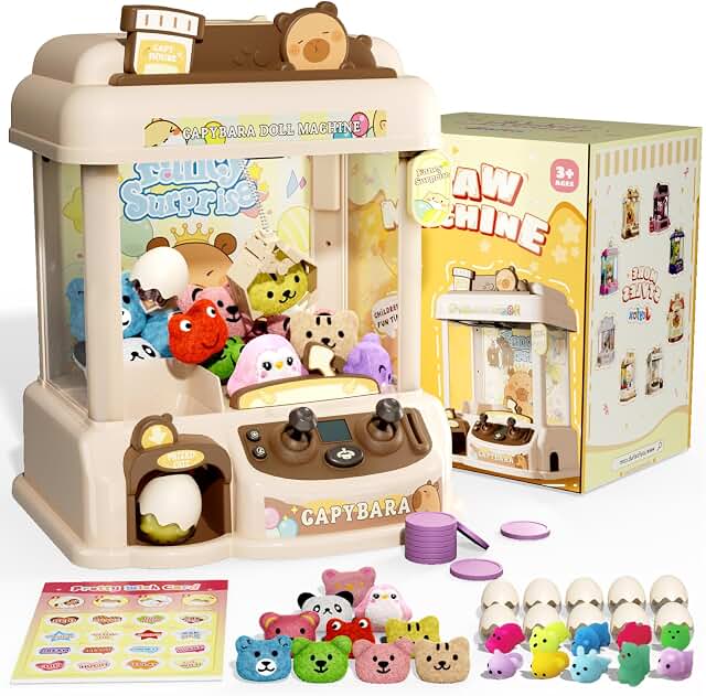 Capybara Mini Claw Machine