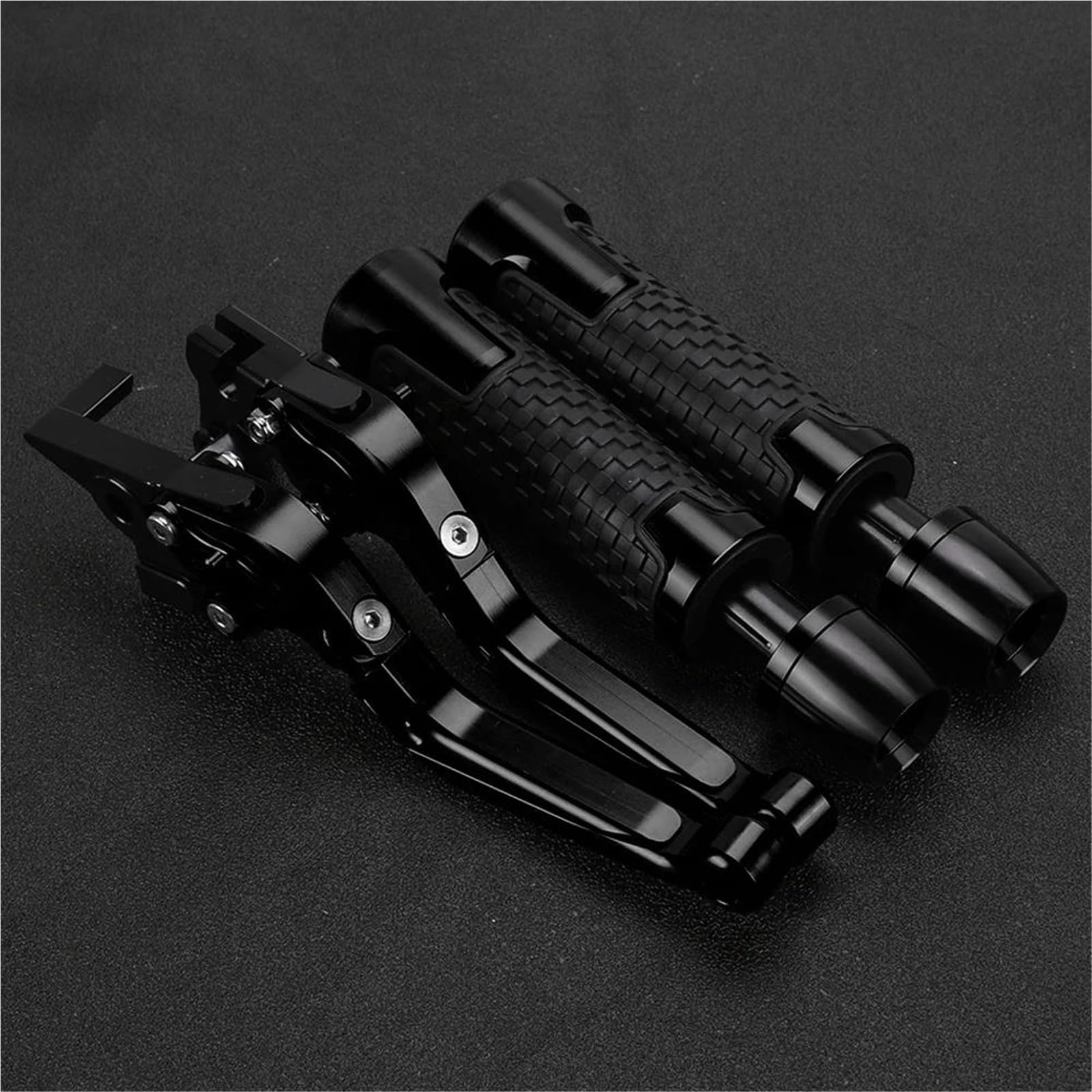 Gquikgw Black1 Replace Motorcycle Handle Bar Extendable Folding Brake Clutch Lever Handlebar For Suzuki Gsxr750 Gsx-R750 2006-2010(Black1)