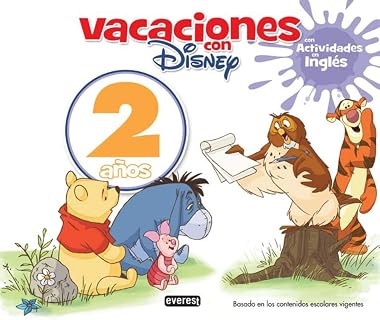 Vacaciones con Disney 2 Años: Educacion Infantil