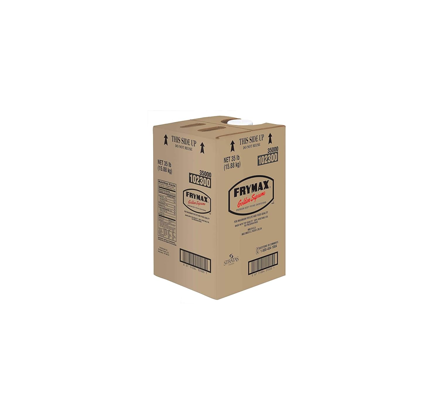 Frymax Oil Golden Supreme, 35 Pound -- -- 1 each.