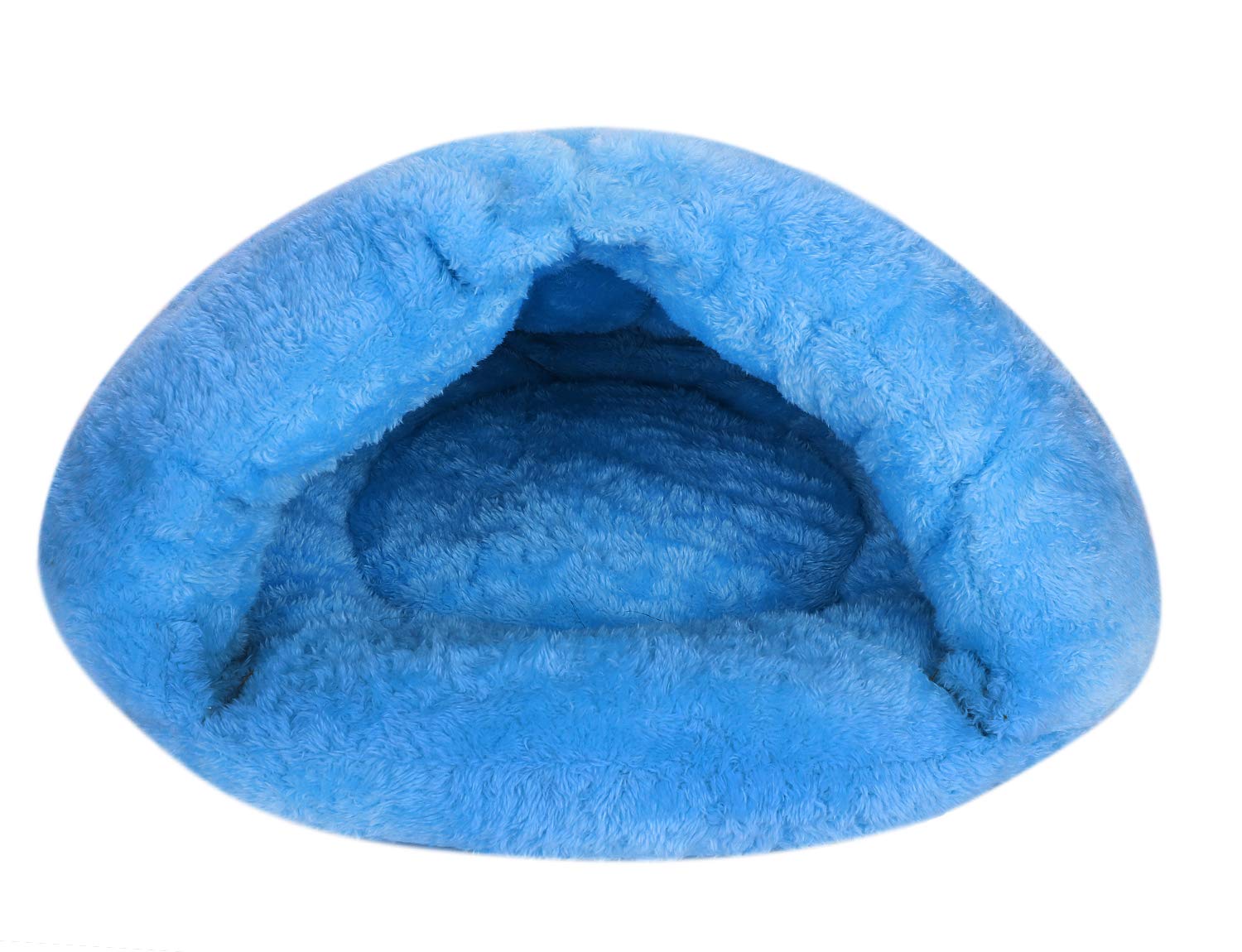 Cat Winter Sleeping Bag for Indoor Cats Thick Soft Fleece Cat Cave Bed Hideaway Covered Hide Hood Burrowing Cuddle Zone Napper Pocket Nest Tent Sack for Small Pets