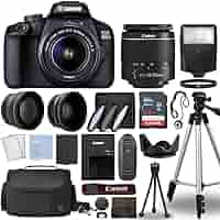 Canon EOS 4000d (Rebel T100) セット Canon EOS 4000D / Rebel T100 18MP Digital SLR Camera 18-55mm