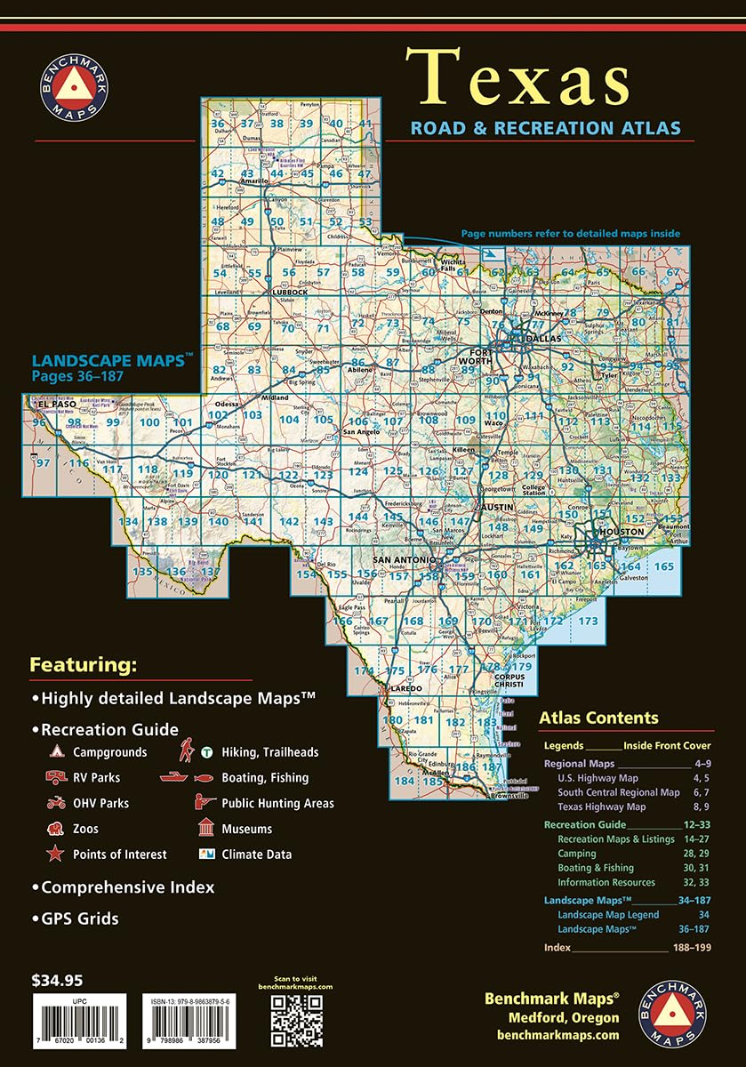 Texas Road and Recreation Atlas - 3rd Edition, 2025 - Image 2