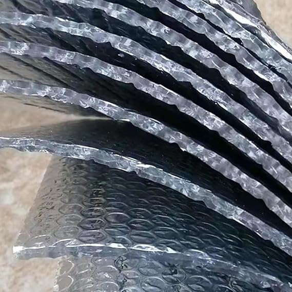 Thermal Insulation Shield Radiant Barrier,Double Foil Insulation Reflective Roll,Reflective Foam Insulation Shield3m2 5M2 10M2,Roof, Attic Rooms Thermal Insulation,2mm(thk),1 * 5M(5m2)