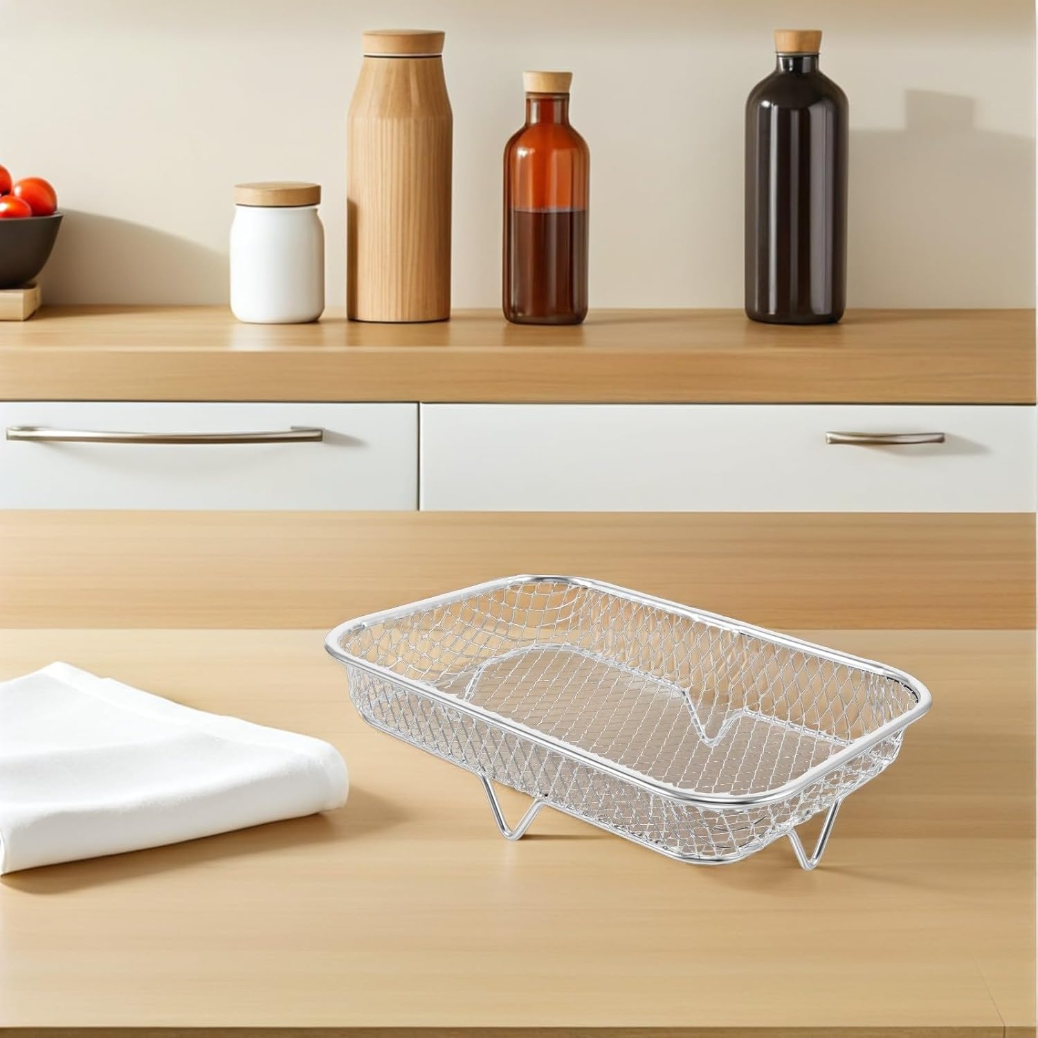 5pcs Stainless Steel Cooling Rack for Kitchen and Restaurant Use
