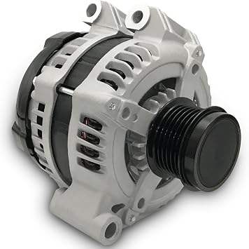 Alternator Compatible with Chrysler 200 11-14, Town & Country 11-16 & Dodge Avenger 11-14, Grand Caravan 11-20, Journey 11-19 & Ram C/V & VW Routan, V6 3.6L Engine