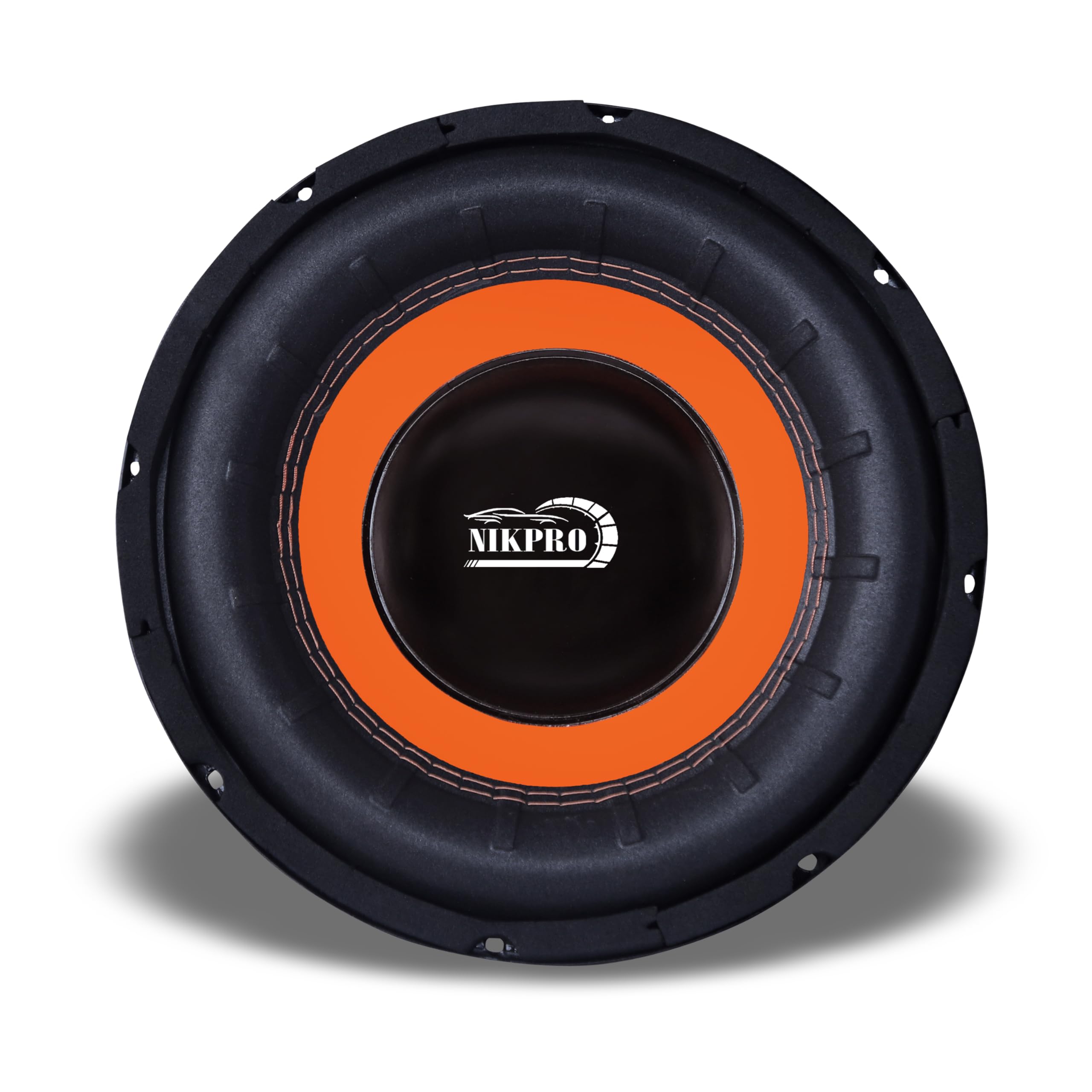 NIKPRO 8-Inch Car Subwoofer Speaker | 800W Peak Power, 150W RMS | 4 Ohm | 4-Layer Copper Voice Coil | Deep Bass for Car, Home & Theater | Black & Orange-image-15