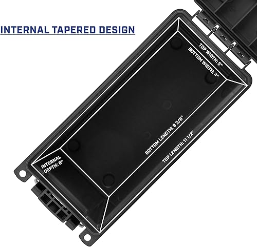 Miniatura 3 de Sheffield - Caja de almacenaje 12634 color blanco ártico Negro