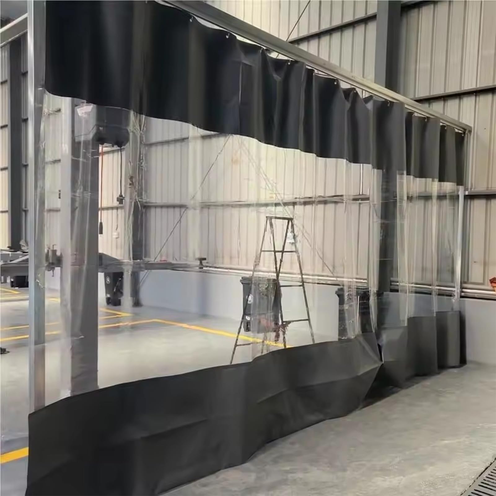 VSHENG Gazebo Tarpaulin Side Panel, Vinyl Outdoor Clear Waterproof Tarp Curtains