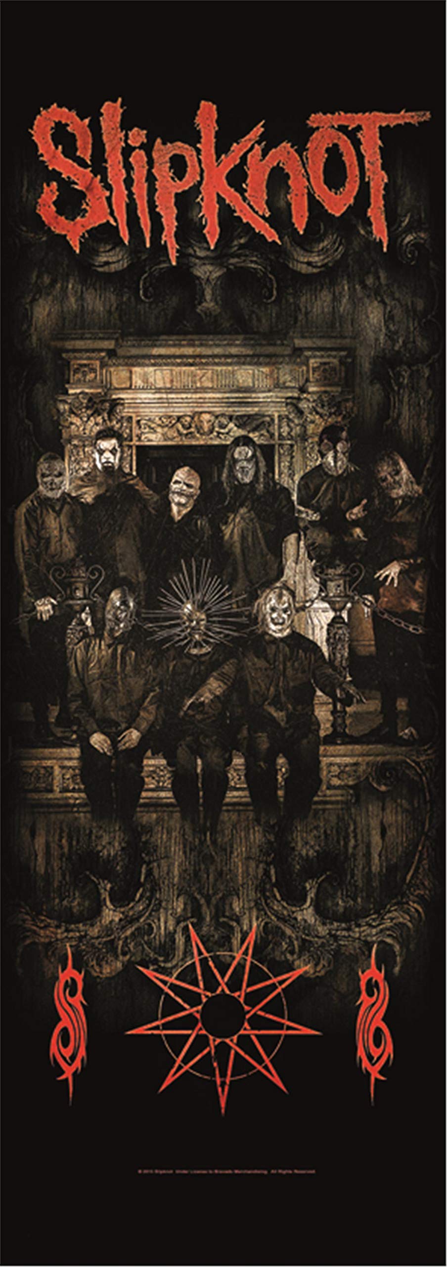 Slipknot Crest Door flag standard