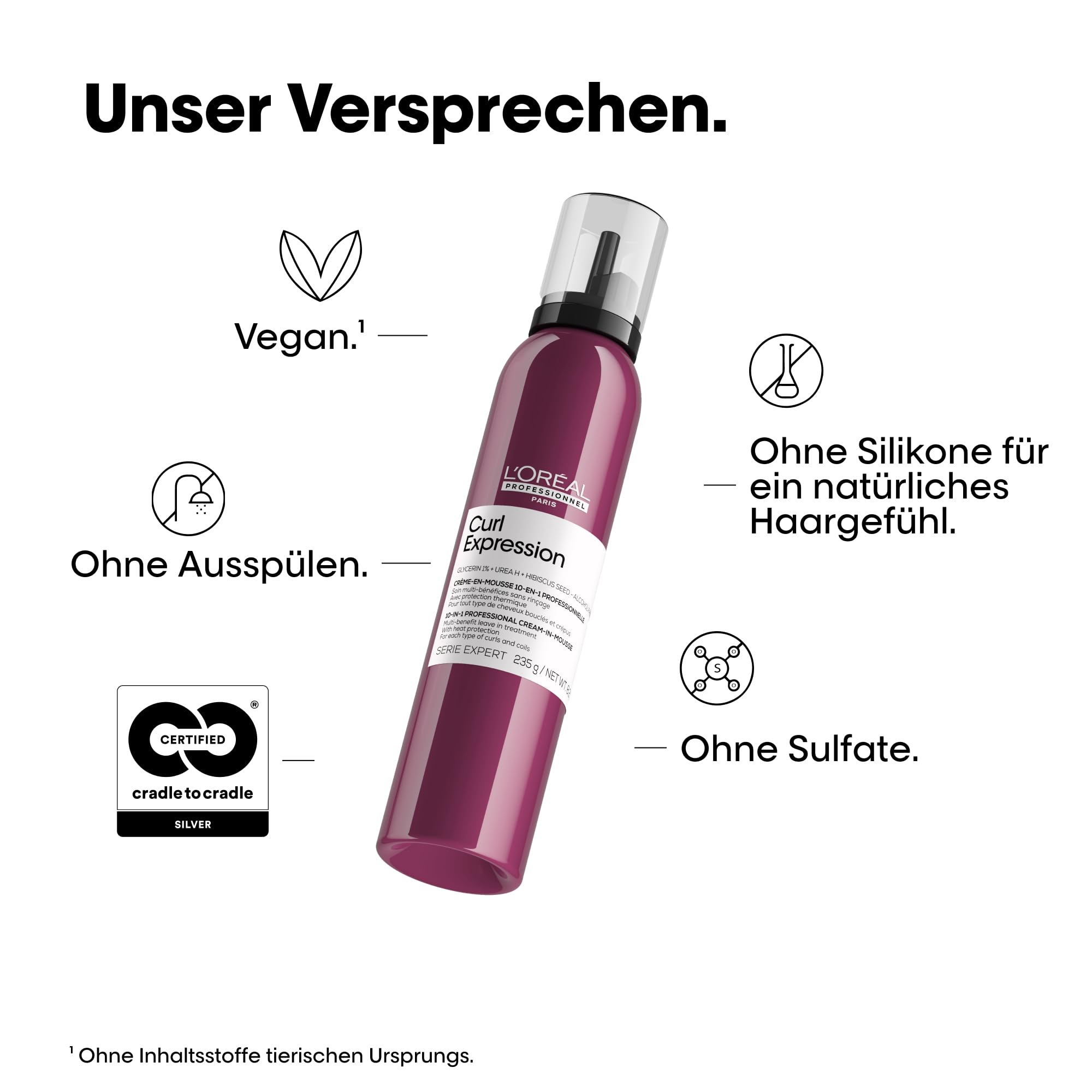 L'Oréal Professionnel Curl Expression mousse für 10in1 und lockiges welliges Haar