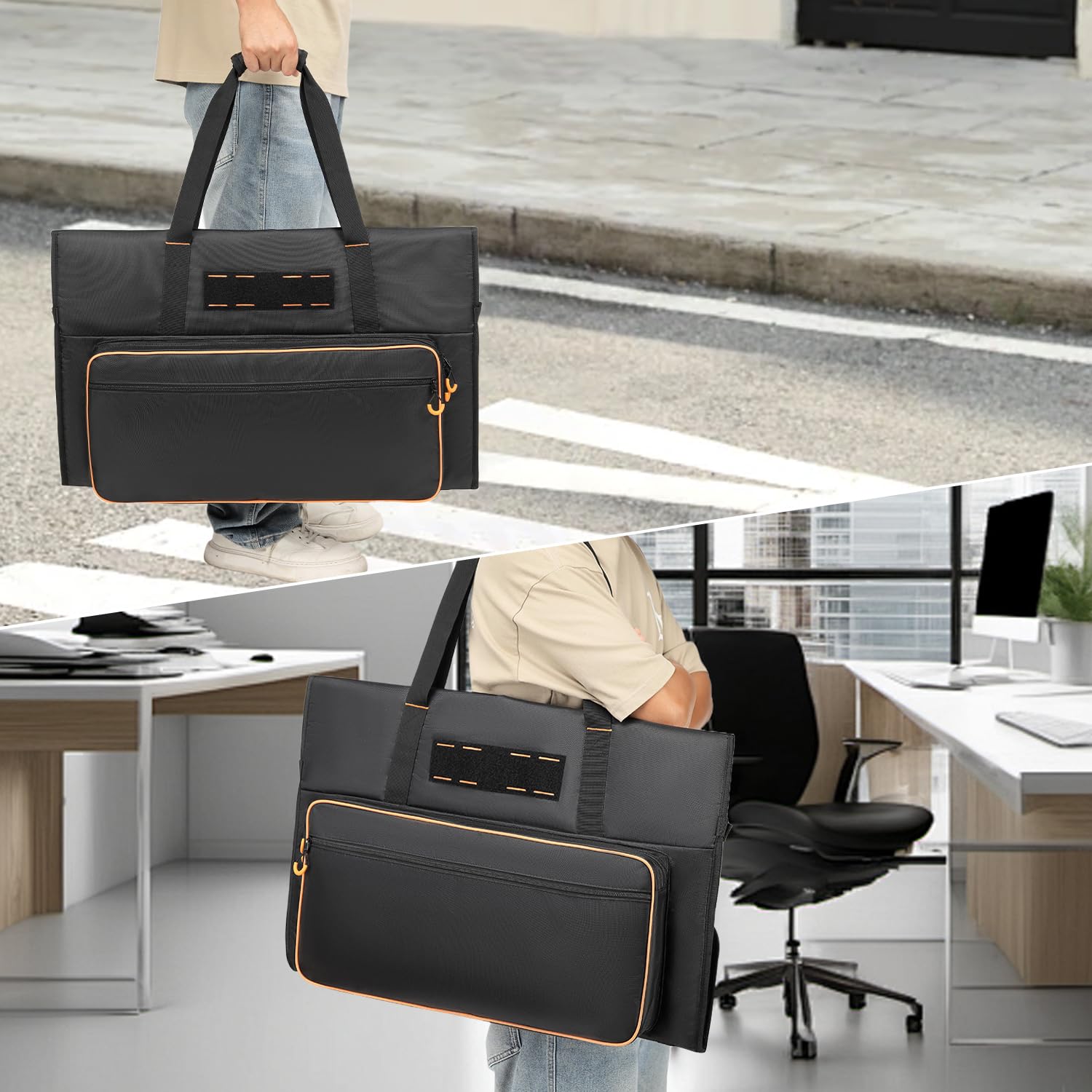 Custodia per monitor nero