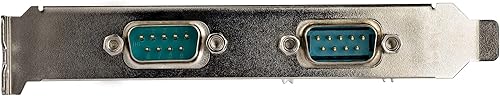 Miniatura 2 de StarTech.com Tarjeta adaptadora PCI Express RS232 de 2 puertos - Tarjeta controladora de host serie PCIe RS232 - Tarjeta PCIe a Dual Serial DB9 -
