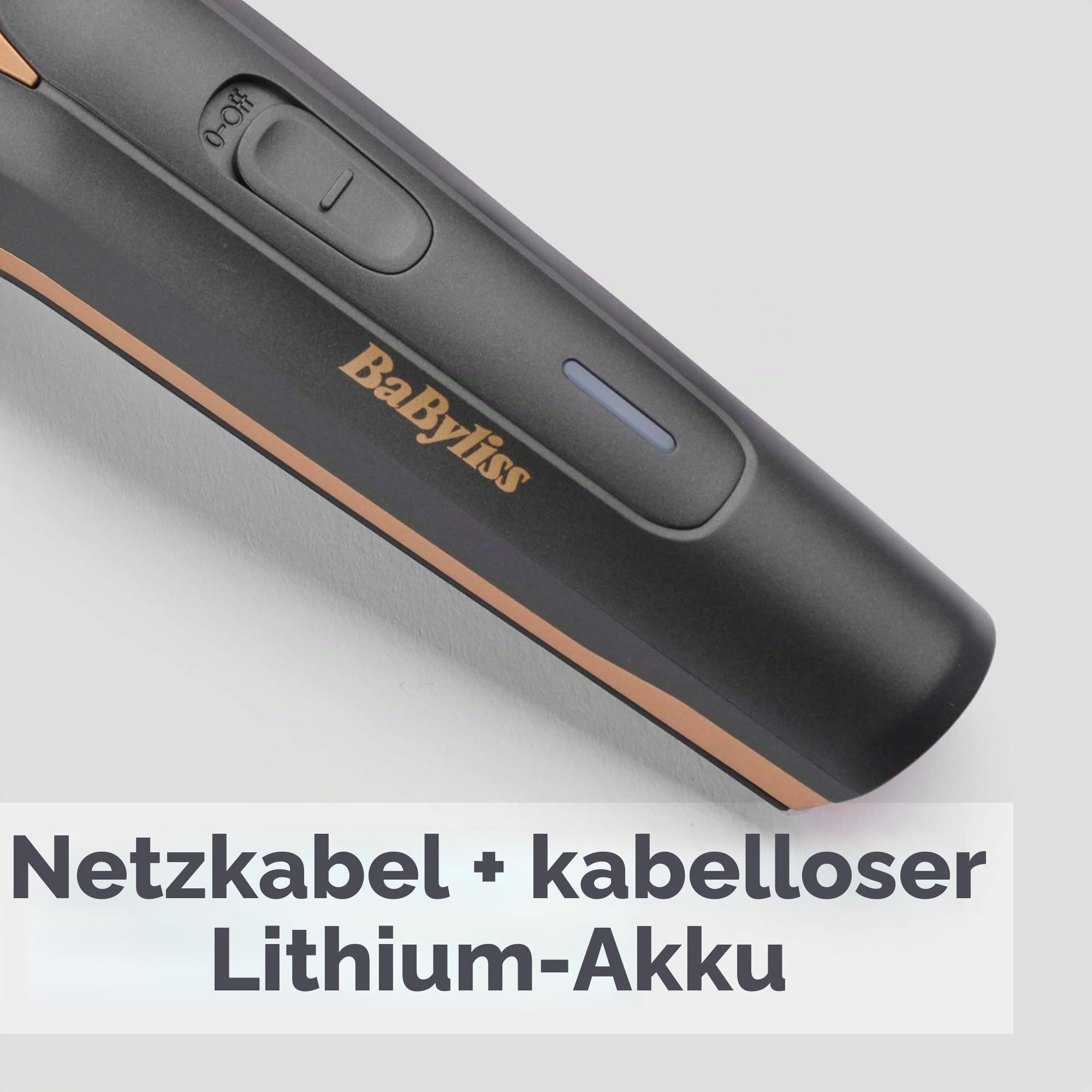 BaByliss MT987E Multi-Trimmer Graphite Precision 12-in-1, kabellos, Präzisionskopf, Körperkopf, Bartkopf, Nasen-/Ohrkopf, Rasierkopf