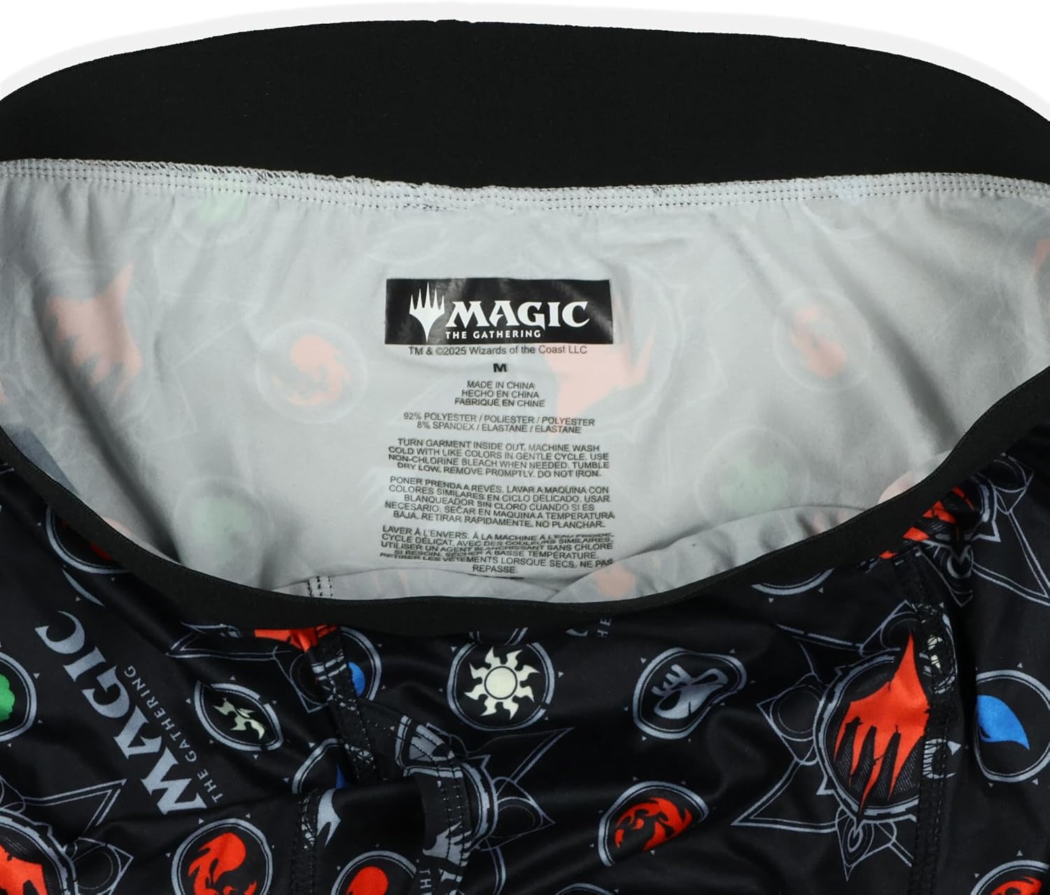 INTIMO Magic The Gathering Boxer Briefs Men's Element Mana Logo Design Adult Snug Fit Underwear - Image 2
