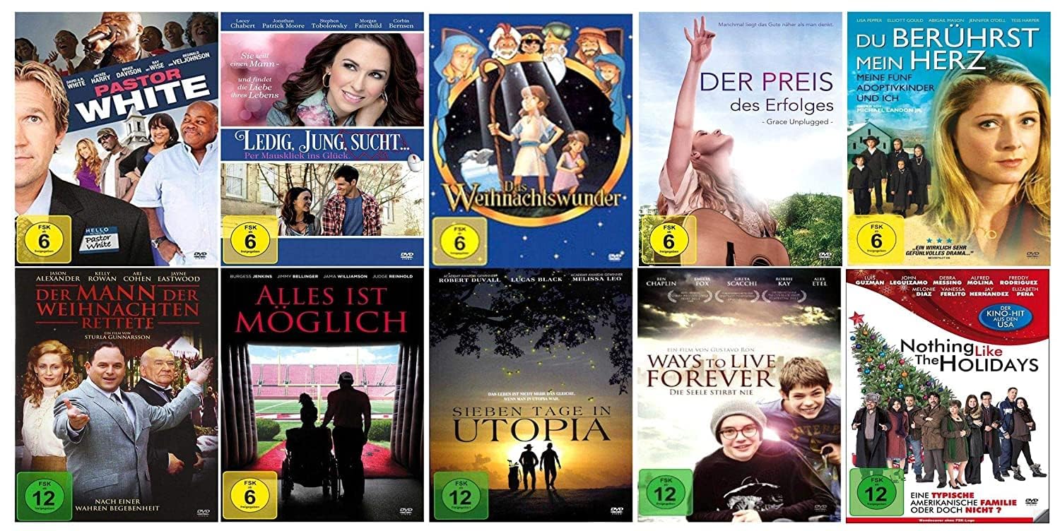 Die große Herz - Liebe - Glauben Spielfilm Collection (10 Filme) [10 DVDs]