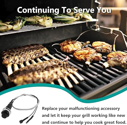 Miniatura 6 de 69871 Botón de encendido electrónico para parrillas Weber Spirit con pomos de control de montaje frontal