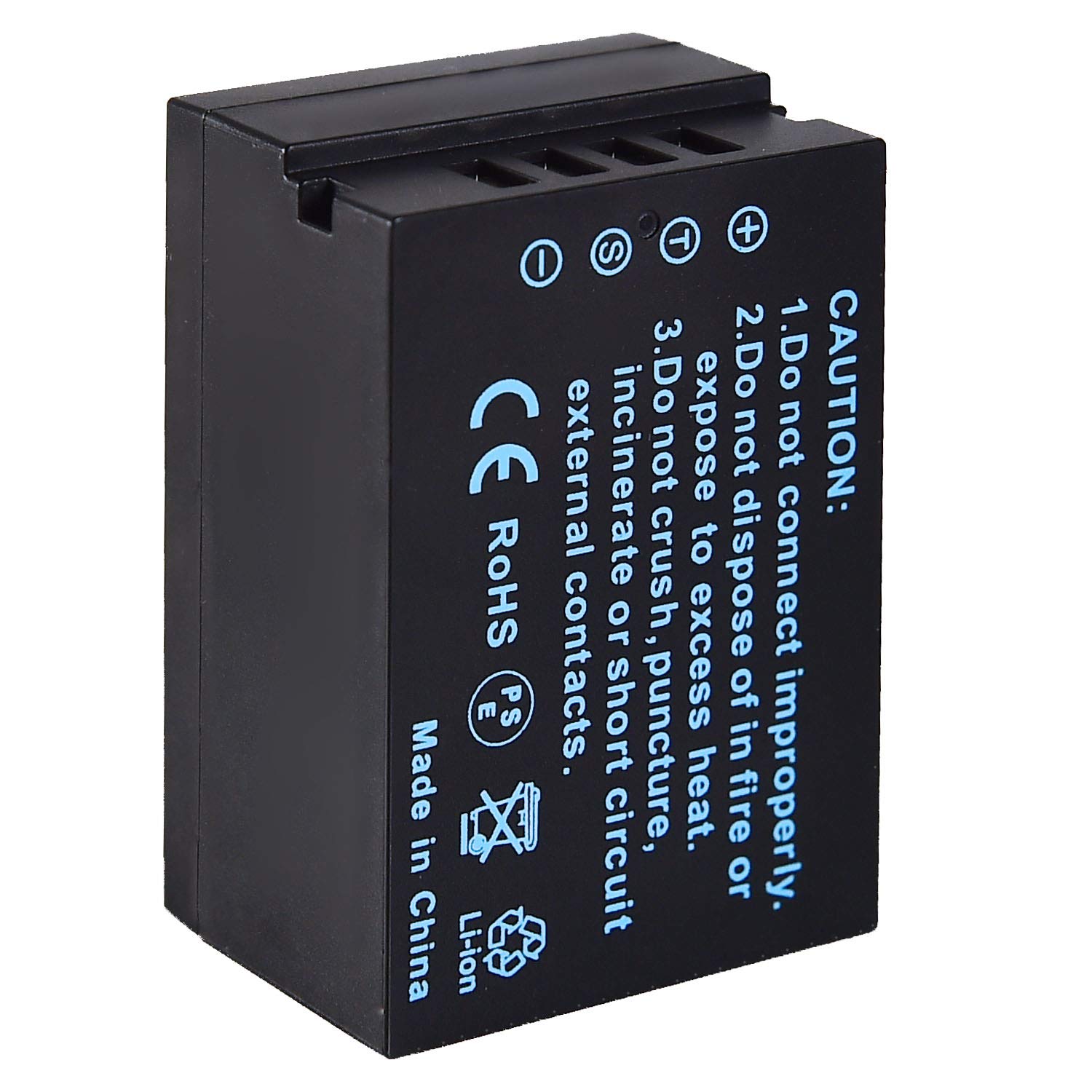 DSTE NP-T125 - Batteria di ricambio (2 pezzi) e caricatore rapido LCD, compatibile con fotocamera Fujifilm GFX 50S GFX50S GFX 50R GFX50R GFX 100 e Fujifilm VG-GFX1 Vertical Battery grip