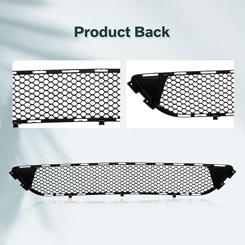 Miniatura 4 de Parrilla delantera negra para parachoques compatible con MERCEDES Benz W204 C Class C230 C250 C300 C350 compatible con MB1036120 2048850153