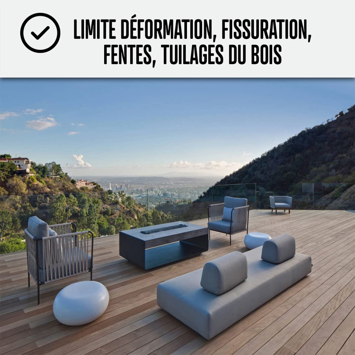 Saturateur Bois Exotique Hydrofuge Terrasse 20 L Naturel - Incolore | Hydrofuge Terrasses et Bois Exotiques, Nourrit en Profondeur, Incolore ou Teinté, Protège des Uv - Arcane Industries