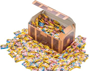 Koopie Ramene Assortment Treasure Box 33.8 oz 1000 g Treat Ramne Gift Strawberry Yogurt Lemon Flavor