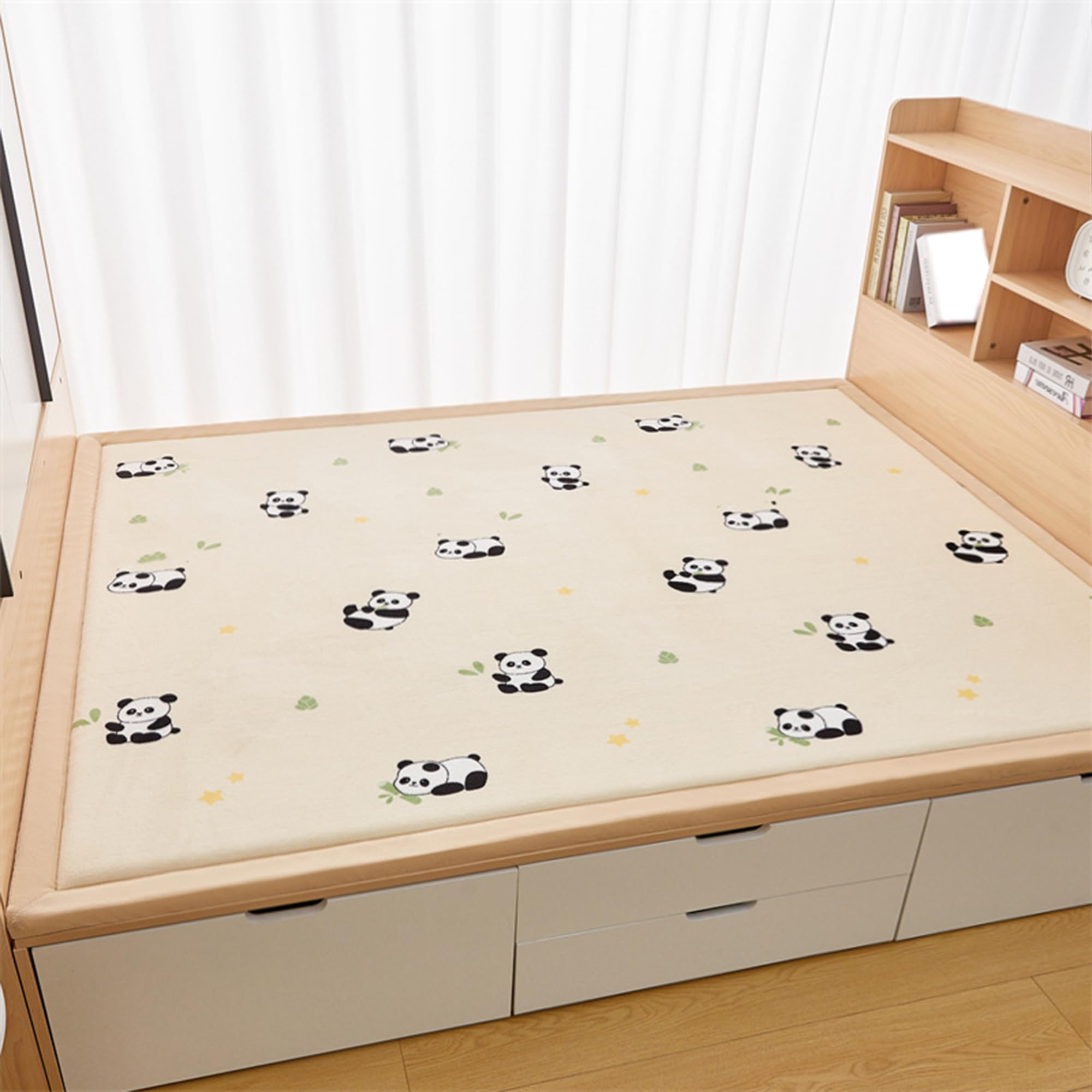 Grand tapis de sol pour chambre d'enfant et salon moderne style chaleureux