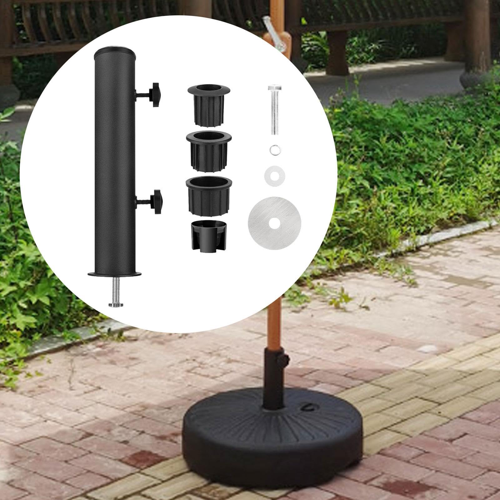 Tubo de Repuesto Reforzado para La Base de Sombrilla, Diseñado para Jardines Exteriores.