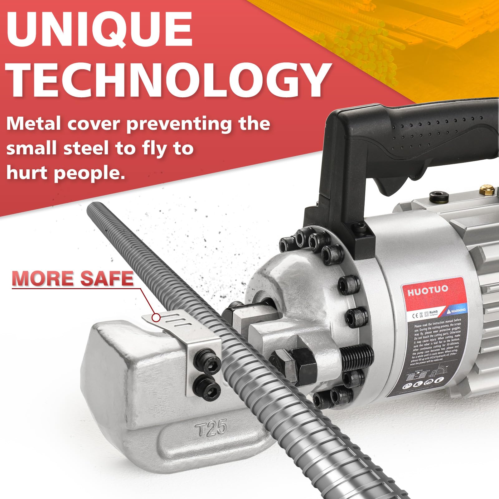 Electric Hydraulically Rebar Cutter RC25